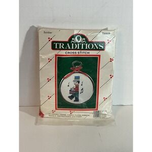Vgt Traditions Cross Stitch Kit "Soldier" Ornament T8509